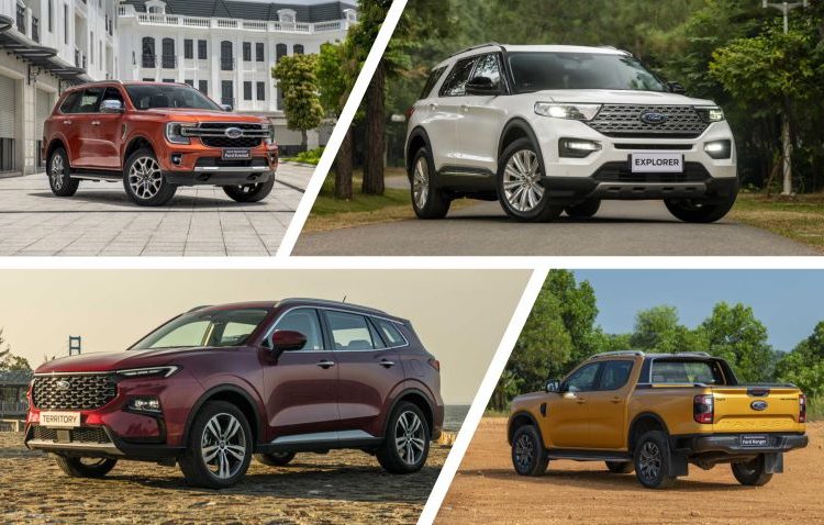 Mua xe Ford được tặng Vàng