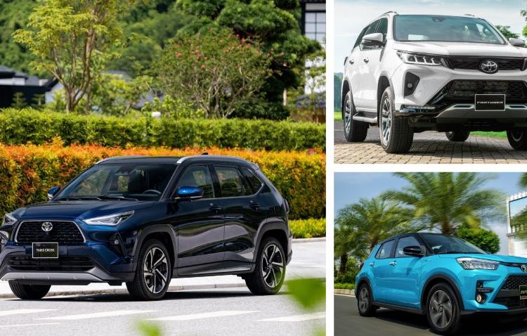 Bảng giá Toyota 2024