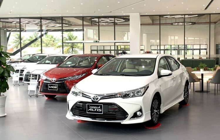 Doanh số tháng 3/2024 của các mẫu xe Toyota tại Việt Nam tăng 310%