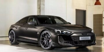 Audi Exclusive e-Tron GT phiên bản Arabica Grey, chỉ có 299 chiếc