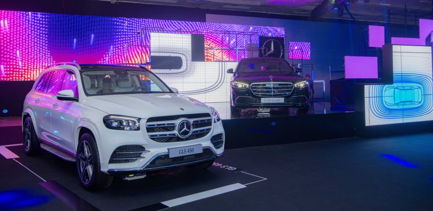 triển lãm xe Mercedes-Benz