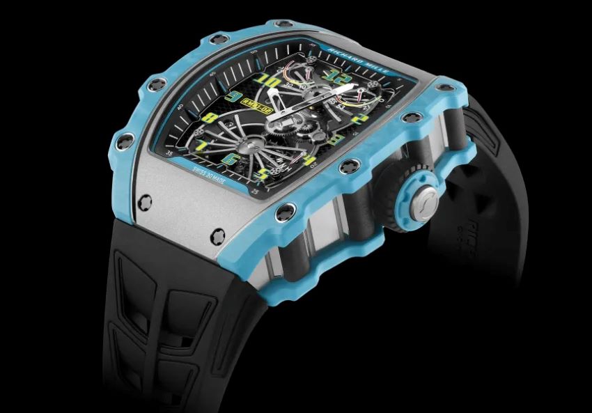 Richard Mille RM 21–02 Tourbillon Aerodyne Blue