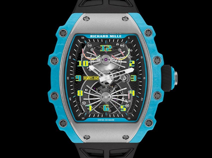 Richard Mille RM 21–02 Tourbillon Aerodyne Blue