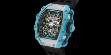 Richard Mille RM 21–02 Tourbillon Aerodyne Blue