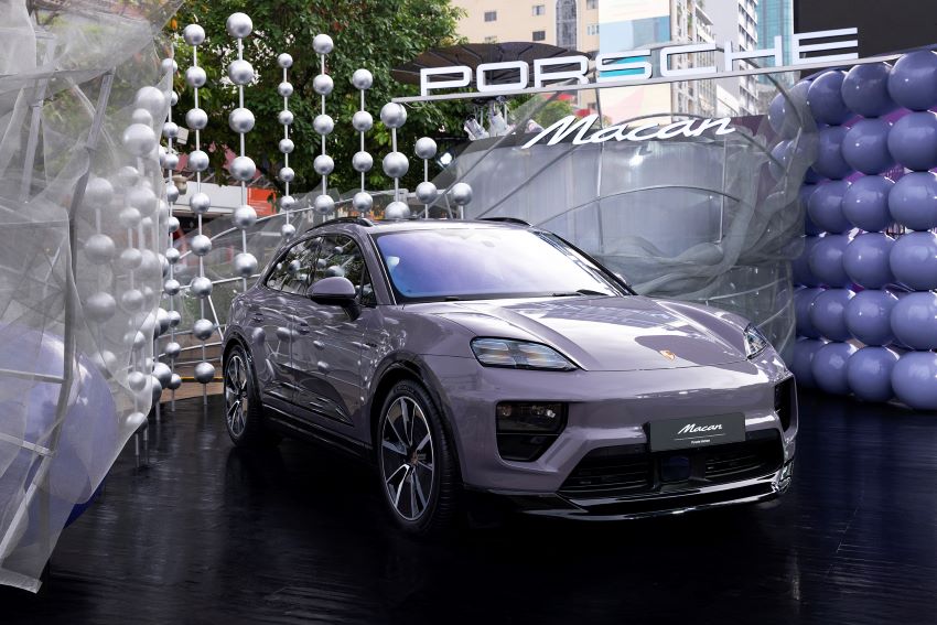 Porsche Macan điện mới 