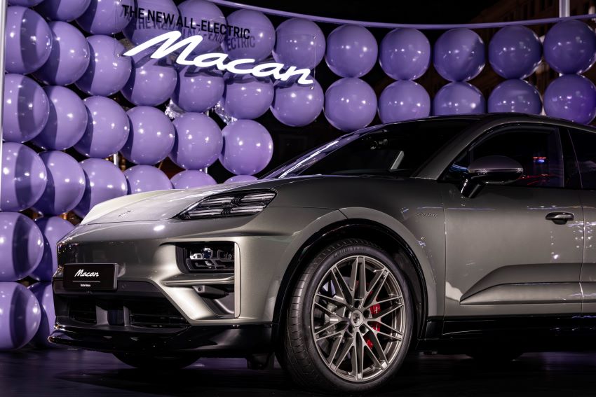 Porsche Macan điện mới 