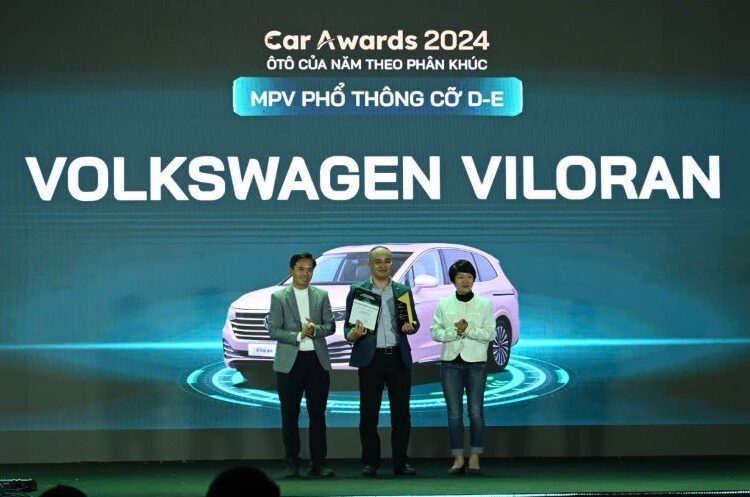Volkswagen Viloran được vinh danh là Ô tô của năm phân khúc MPV của Car Awards 2024