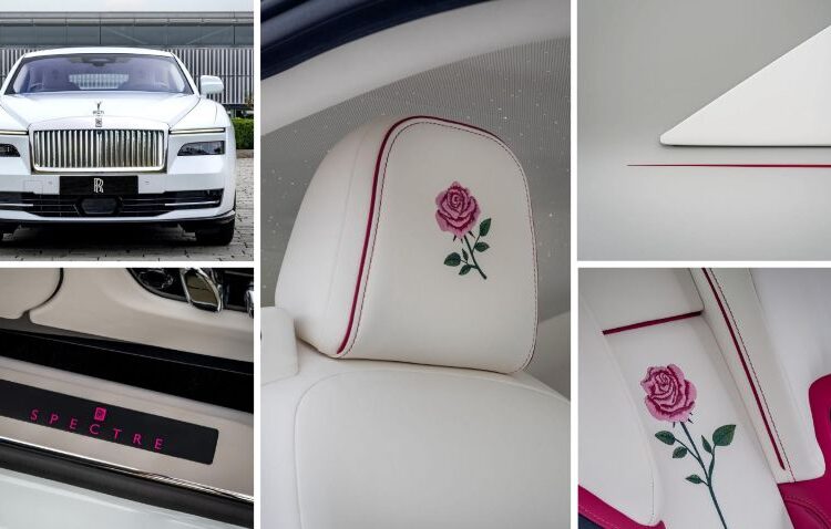 Rolls-Royce Spectre Rose – Tuyên ngôn tình yêu và nghệ thuật