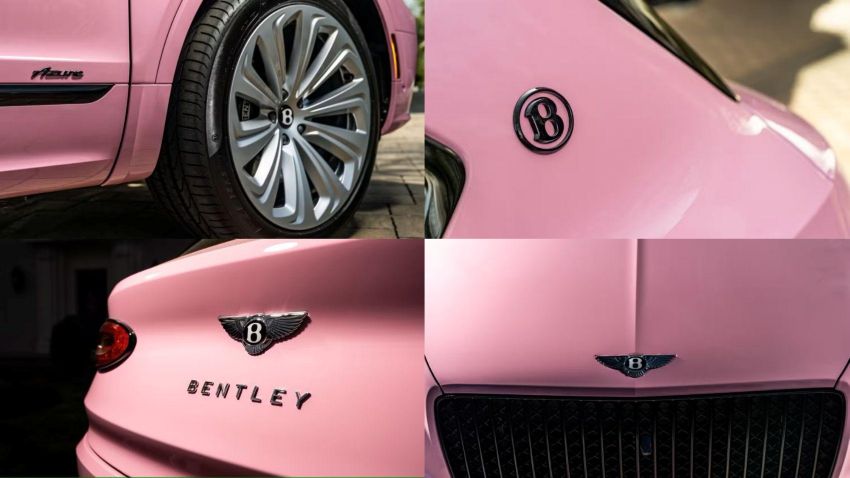 Bentley Bentayga Candy Pink