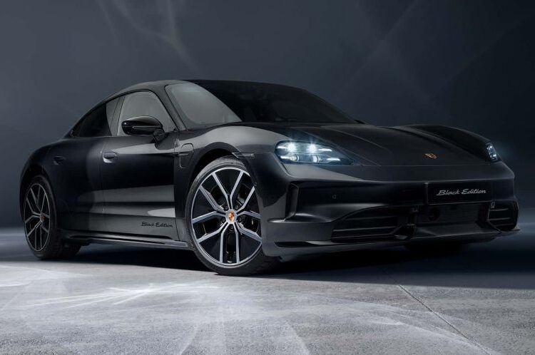 Porsche Taycan Black Edition 2026 trình làng