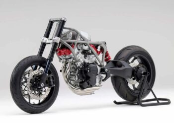 Honda hé lộ động cơ V3 siêu nạp điện: Bước ngoặt công nghệ trong thế giới mô tô hiệu suất cao