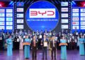 BYD giải thưởng