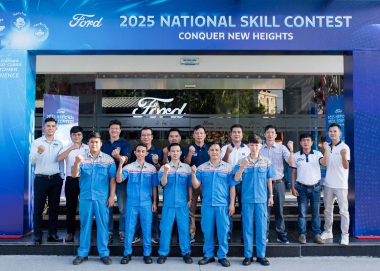 Ford Việt Nam tổ chức “Hội thi Tay nghề Toàn quốc 2025”, nâng cao chuẩn dịch vụ và trải nghiệm khách hàng