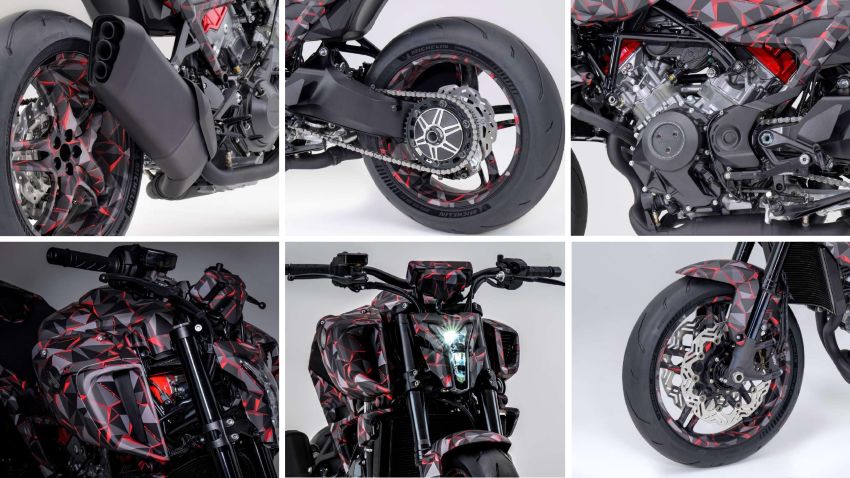 Honda V3R 900 E-Compressor Prototype