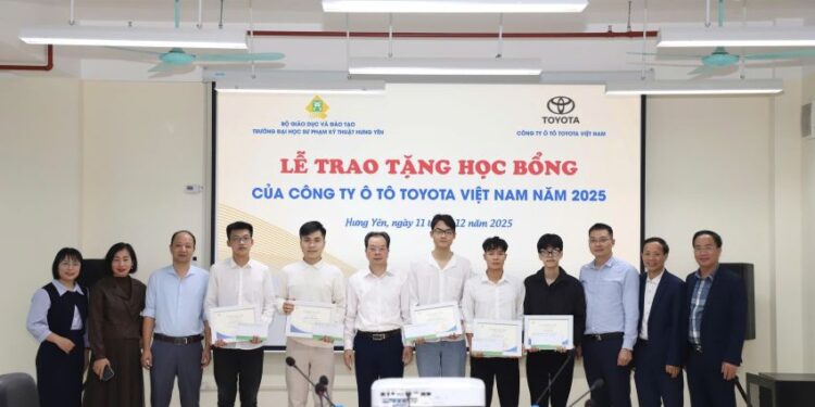 Học bổng Toyota 2025