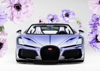 Bugatti W16 Mistral “Caroline”: Độc bản dành tặng con gái được lấy cảm hứng cánh đồng oải hương
