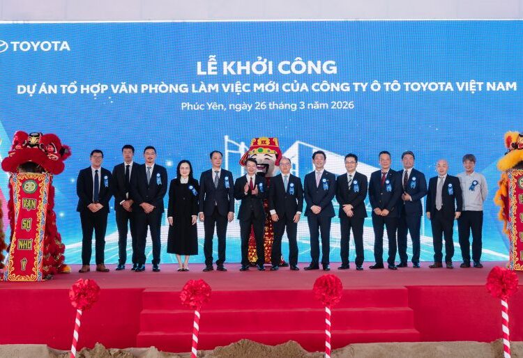 Toyota Việt Nam khởi công dự án tổ hợp văn phòng làm việc mới tại Phú Thọ