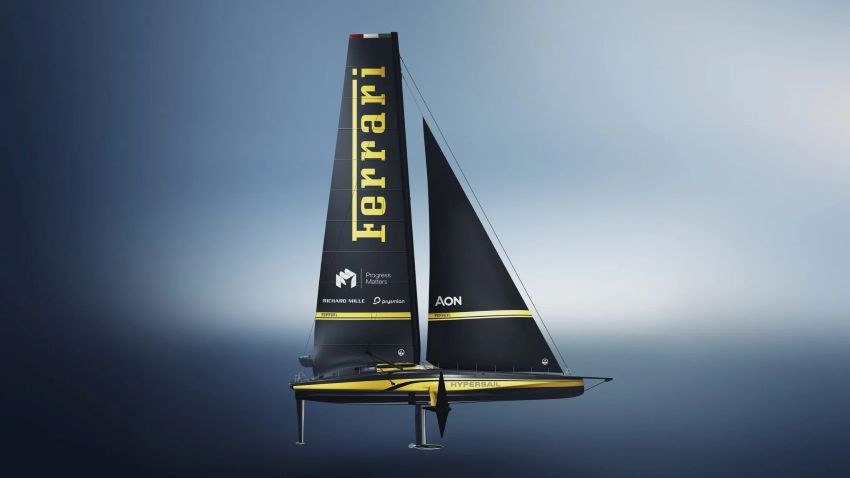 Du thuyền Ferrari Hypersail