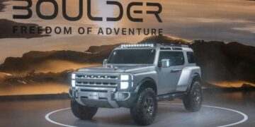 Boulder Concept ra mắt: hé lộ SUV địa hình khung rời đầu tiên của Hyundai