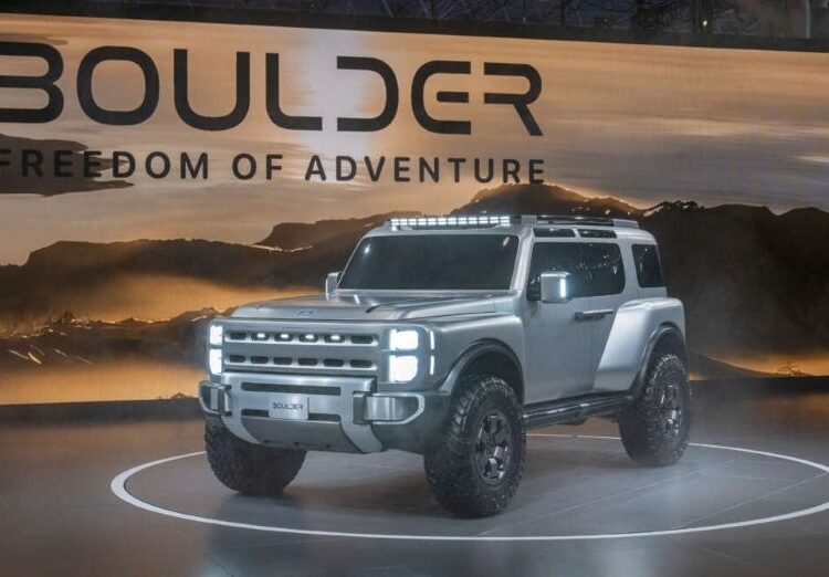 Boulder Concept ra mắt: hé lộ SUV địa hình khung rời đầu tiên của Hyundai