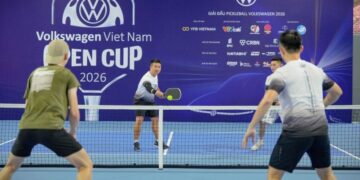 Giải Pickleball Volkswagen Vietnam Open Cup 2026: thu hút hơn 300 người tham gia