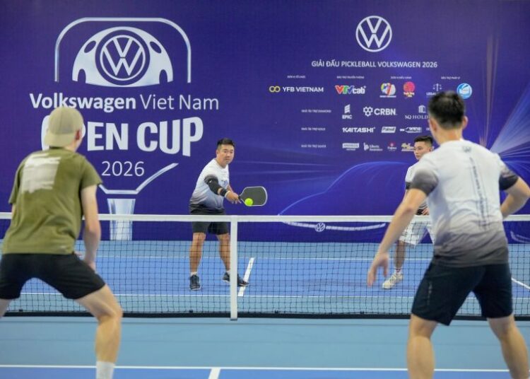 Giải Pickleball Volkswagen Vietnam Open Cup 2026: thu hút hơn 300 người tham gia