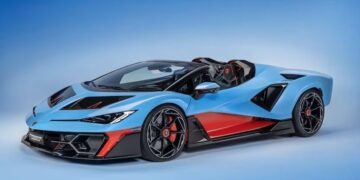 Lamborghini Fenomeno Roadster trình làng: Hypercar mui trần 1.080 mã lực, chỉ có 15 chiếc