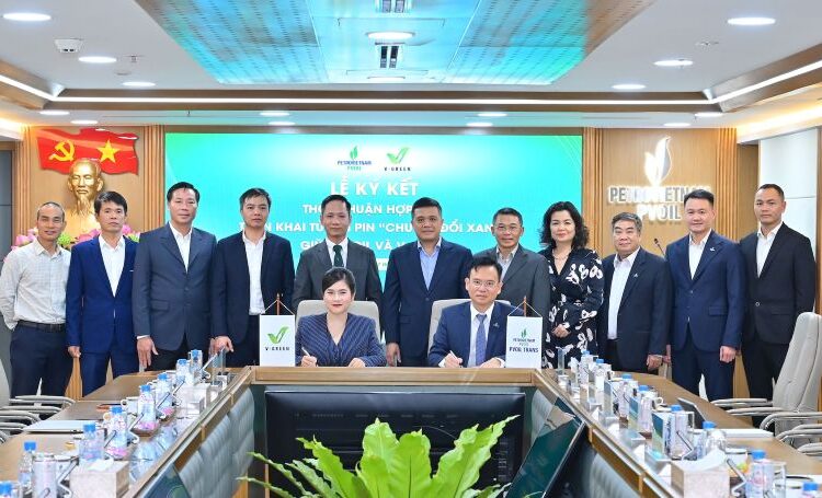 Tủ pin V-Green PVOIL