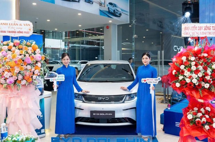 BYD khai trương showroom chính hãng tại Cần Thơ