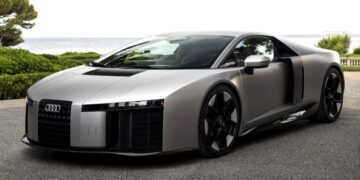 Audi Nuvolari ra mắt: Siêu phẩm kế nhiệm R8, mạnh gần 1.000 mã lực, chỉ có 499 chiếc