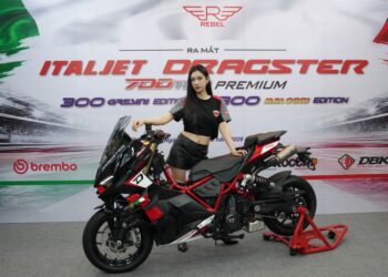 Italjet Dragster 700 Twin Premium Edition: Chiếc scooter sở hữu sức mạnh của mô tô thể thao