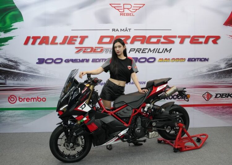 Italjet Dragster 700 Twin Premium Edition: Chiếc scooter sở hữu sức mạnh của mô tô thể thao