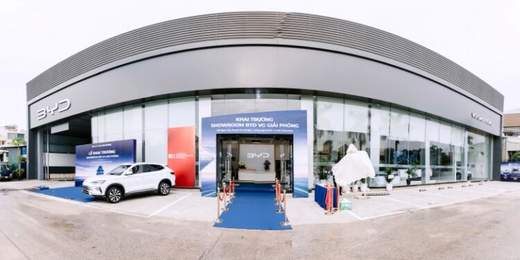 BYD mở thêm 2 showroom tại Hà Nội và Đà Lạt