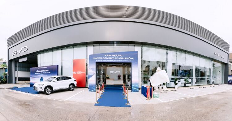 BYD mở thêm 2 showroom tại Hà Nội và Đà Lạt