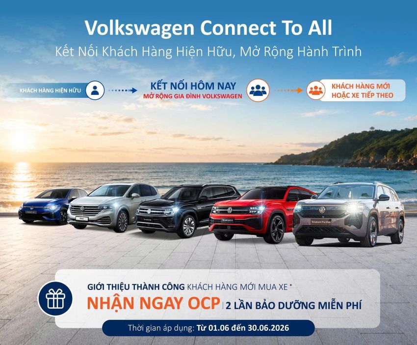 Volkswagen ưu đãi hè