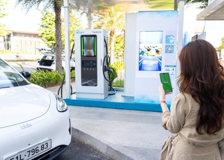 VETC kết nối hơn 350 trụ sạc xe điện trên toàn quốc