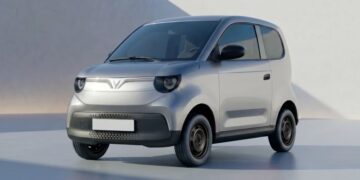 VinFast VF 2: Xe điện đô thị cỡ nhỏ giá 188 triệu đồng, chạy 210 km/sạc