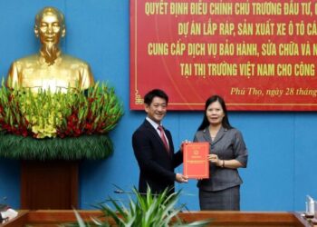 Toyota Việt Nam nhận quyết định điều chỉnh chủ trương đầu tư dự án hiện đại hóa nhà máy
