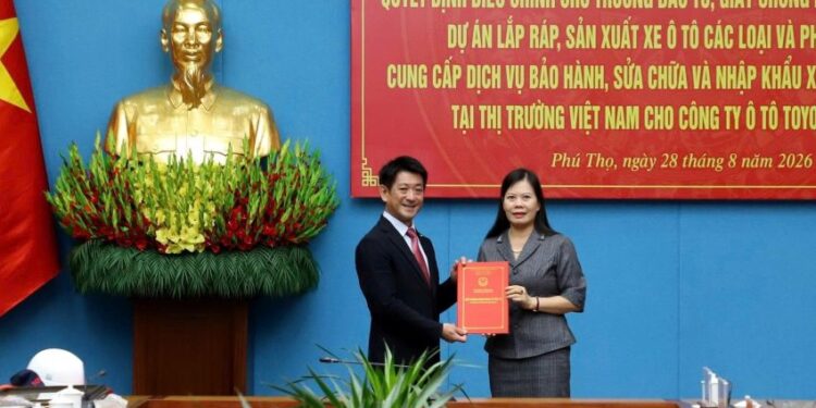 Toyota Việt Nam nhận quyết định điều chỉnh chủ trương đầu tư dự án hiện đại hóa nhà máy