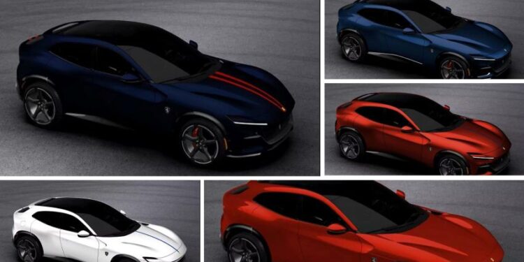 Bộ sưu tập 10 chiếc Ferrari Purosangue dành riêng cho thị trường Mỹ