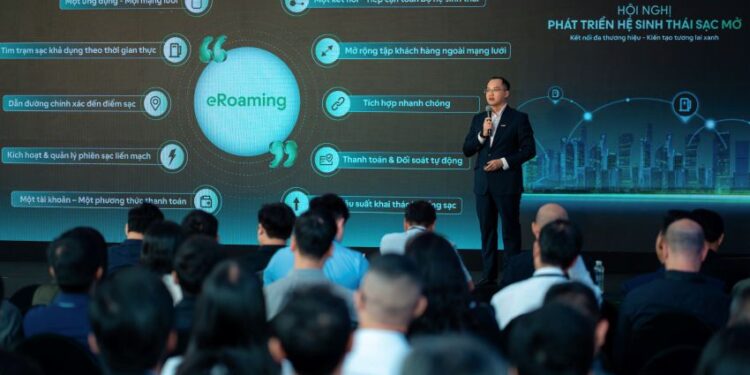 VETC thúc đẩy liên thông mạng lưới trạm sạc xe điện