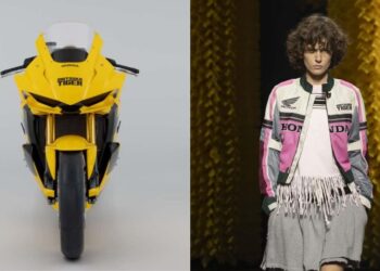 Honda bắt tay Onitsuka Tiger ra mắt mô tô concept tại Milan Fashion Week