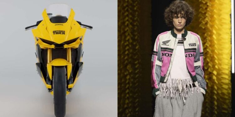 Honda bắt tay Onitsuka Tiger ra mắt mô tô concept tại Milan Fashion Week