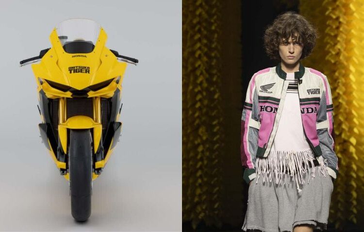 Honda bắt tay Onitsuka Tiger ra mắt mô tô concept tại Milan Fashion Week