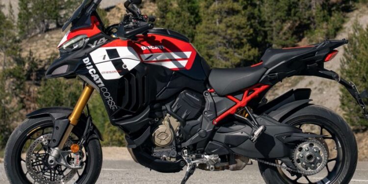 Ducati Multistrada V4 phiên bản Pikes Peak 2027 với diện mạo lấy cảm hứng từ MotoGP