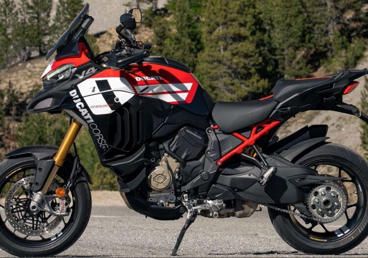 Ducati Multistrada V4 phiên bản Pikes Peak 2027 với diện mạo lấy cảm hứng từ MotoGP