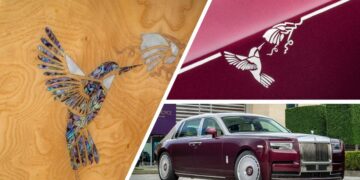 Độc bản Rolls-Royce Phantom Hummingbird: Khi vỏ bào ngư trở thành tuyệt tác nghệ thuật