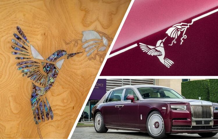 Độc bản Rolls-Royce Phantom Hummingbird: Khi vỏ bào ngư trở thành tuyệt tác nghệ thuật