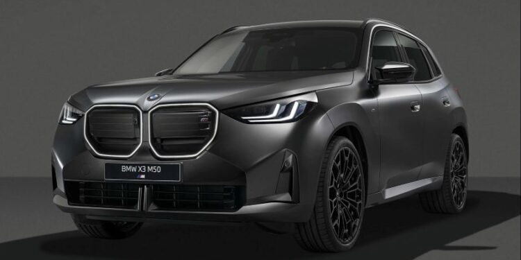 BMW X3 M50 xDrive 2027 tăng công suất, bổ sung gói Black Package