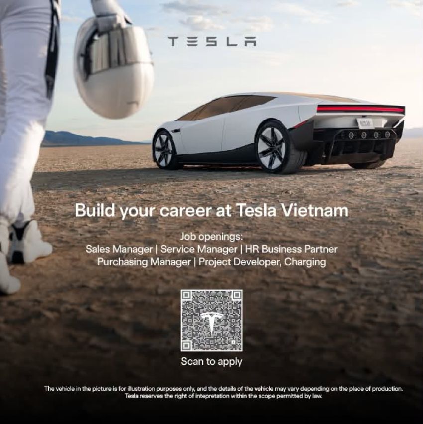 Tesla tuyển nhân sự